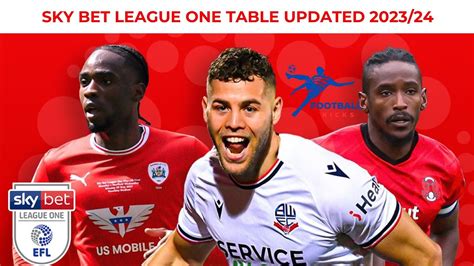 sky bet league table|Sky Bet League One Table & Standings .